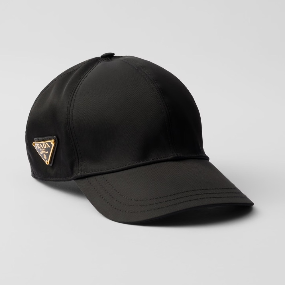 Prada nylon baseball cap
